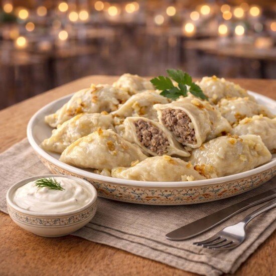 Вареники с печенью