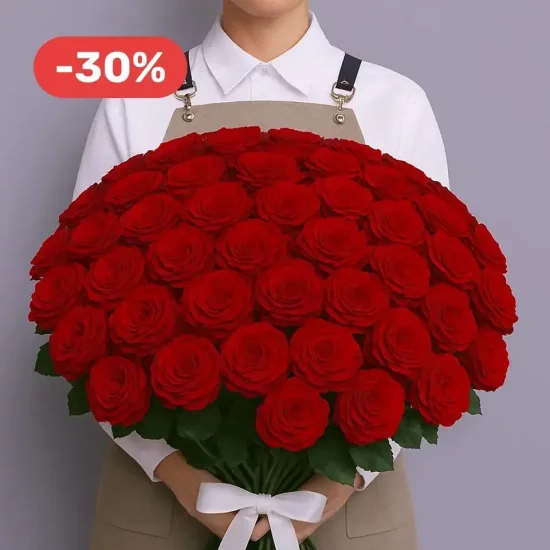 Букет из 101 розы