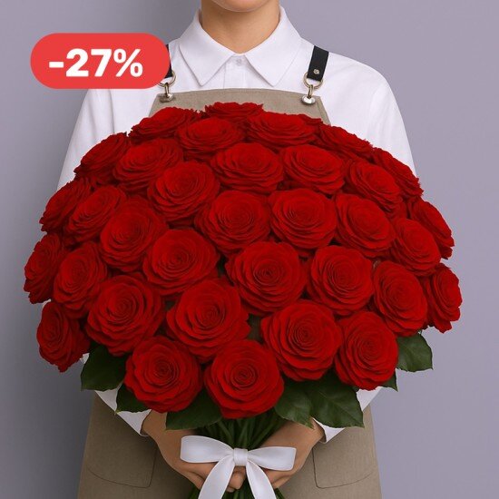 Букет из 51 розы