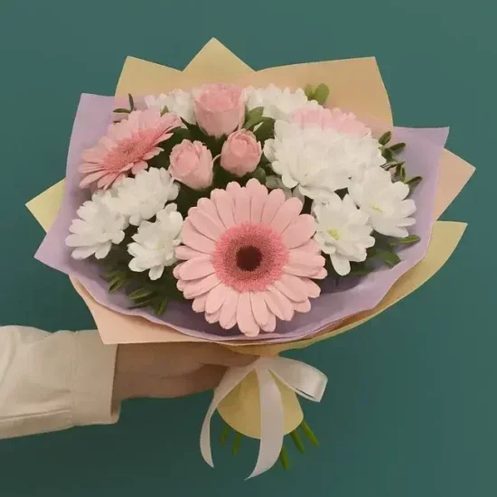 Букет М нежный