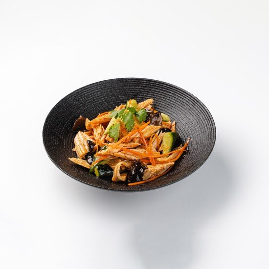 Салат со спаржей