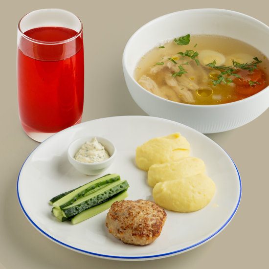 Классический обед