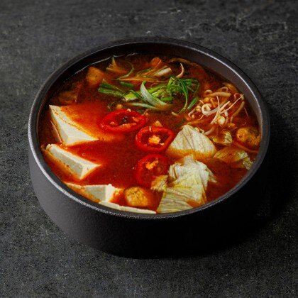 СУП ПО-СЕУЛЬСКИ С МОРЕПРОДУКТАМИ