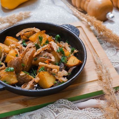 Картофель по-деревенски