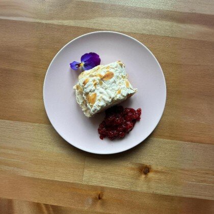 Меренговый рулет