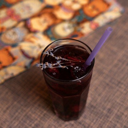 Дом. лимонад 1,0 л /Ежевика/лаванда/