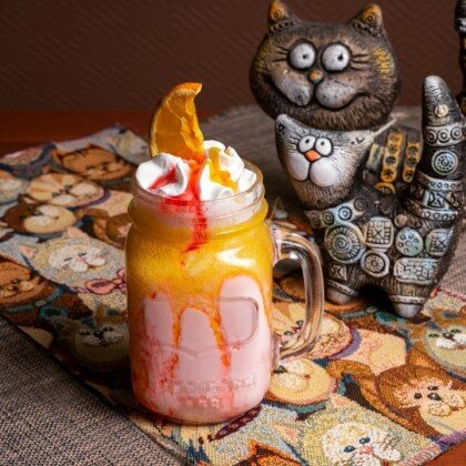 Милкшейк Клубника/ Манго 350мл