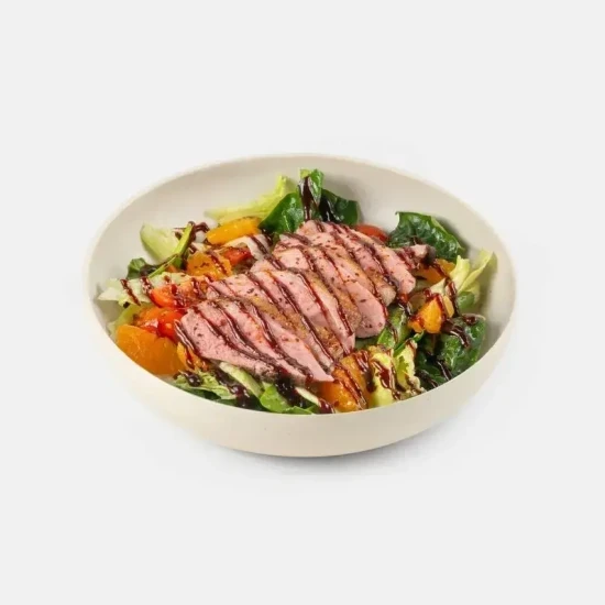 Салат с мандаринами и уткой