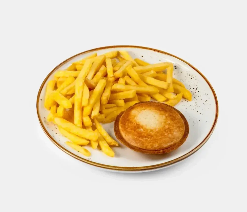 Закрытый сэндвич с ветчиной и сыром