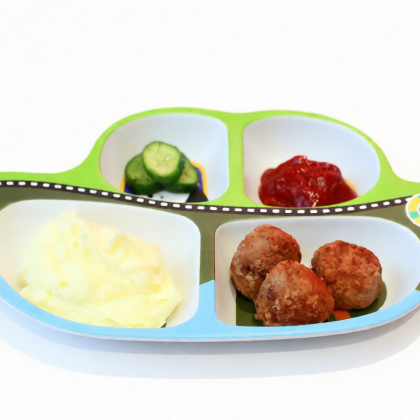 Фрикадельки(3шт) + Пюре