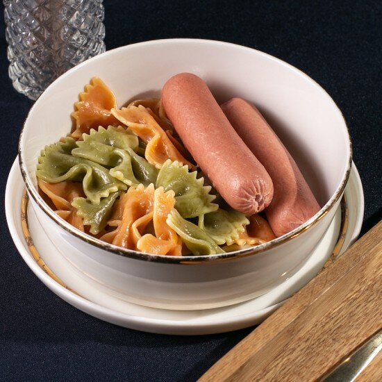 Макарошки с сосисками