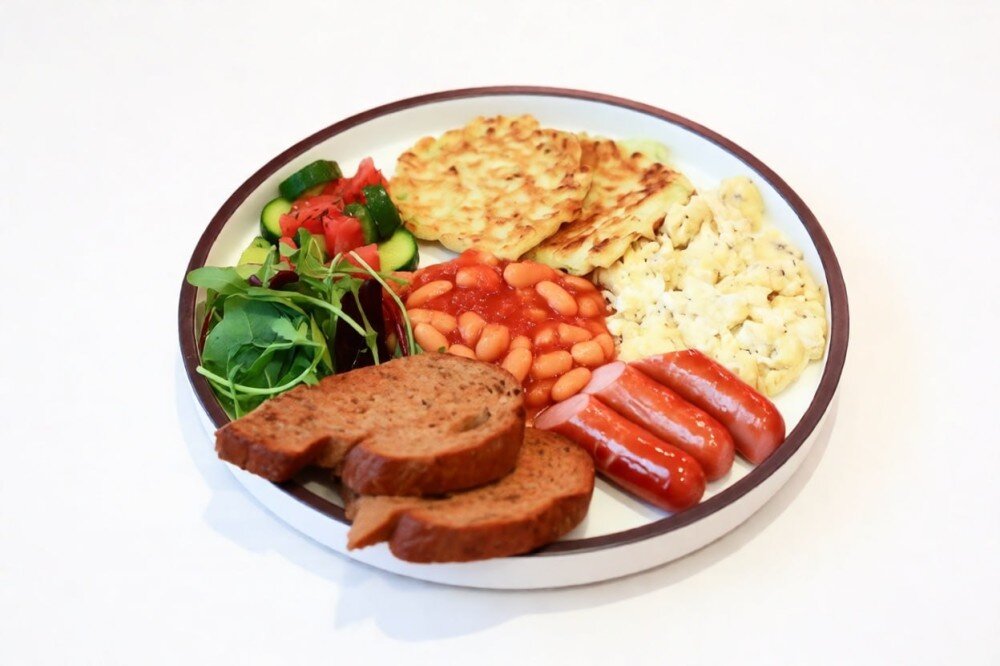 Большой Завтрак СЕЙЧАС с Колбасками и с Крэмблом