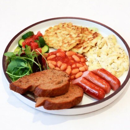 Большой Завтрак СЕЙЧАС с Колбасками и с Крэмблом