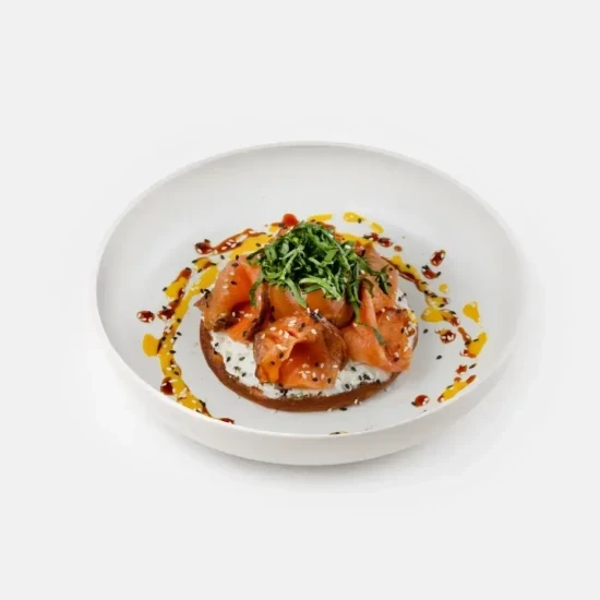 Бриошь с Лососем