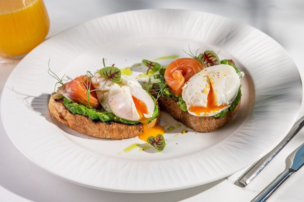 Бенедикт с лососем