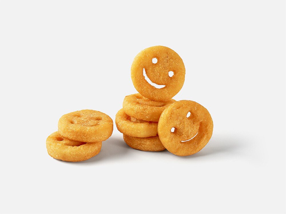 Картофельные смайлы