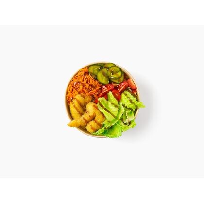 Донбури с креветкой