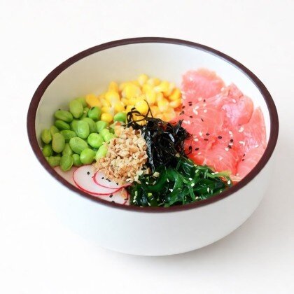 Боул с Лососем по-азиатски