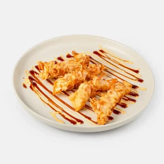 Креветки в миндале