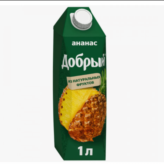 Сок Ананас 1 л.