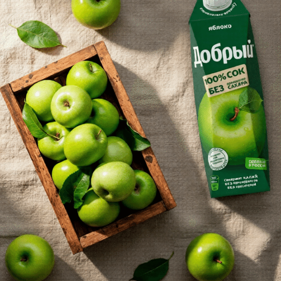 Сок Яблоко 1 л.