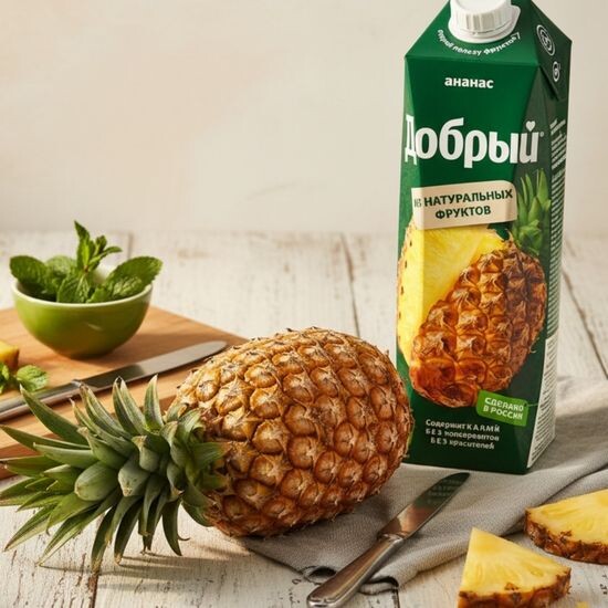 Сок Ананас 1 л.