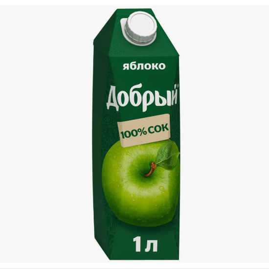 Сок Яблоко 1 л.