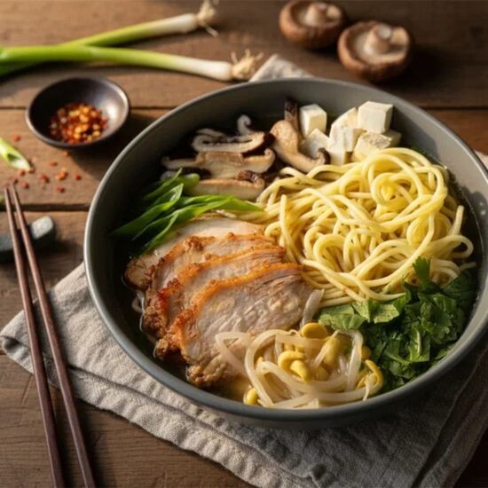 Рамен с курицей
