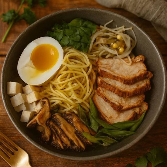 Рамен с курицей