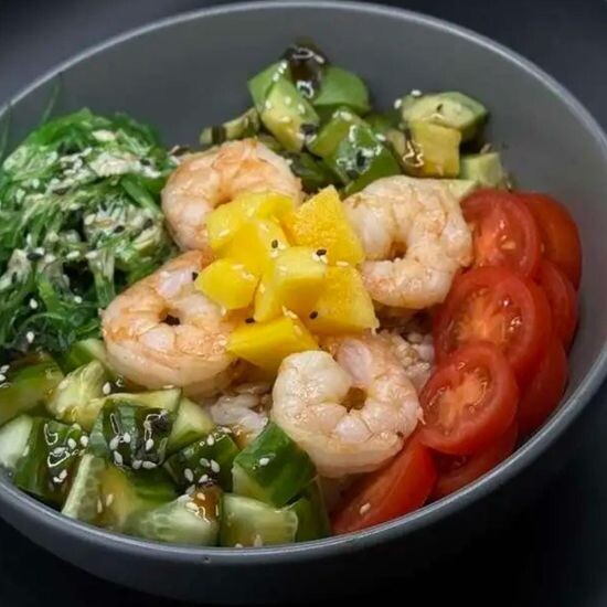 Поке с креветкой*