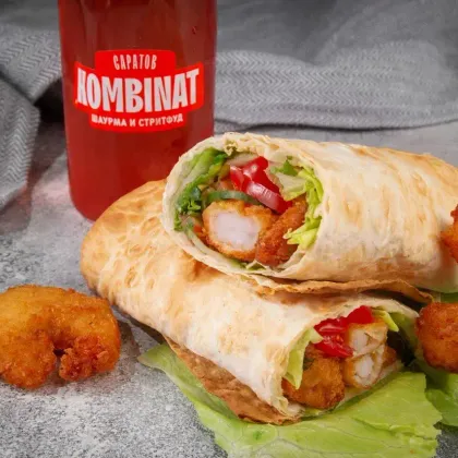 Шаурма с креветкой