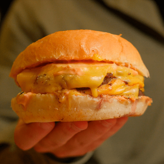 Двойной Чиз Касра Бургер