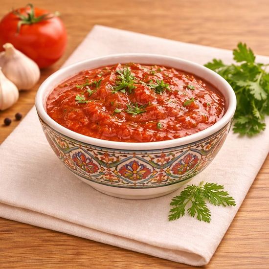 Томатный с зеленью