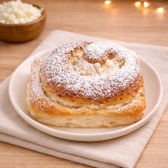 Творожная улитка