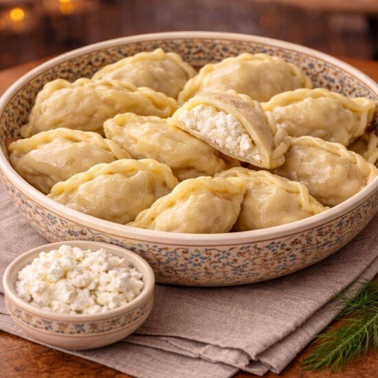 Вареники с творогом