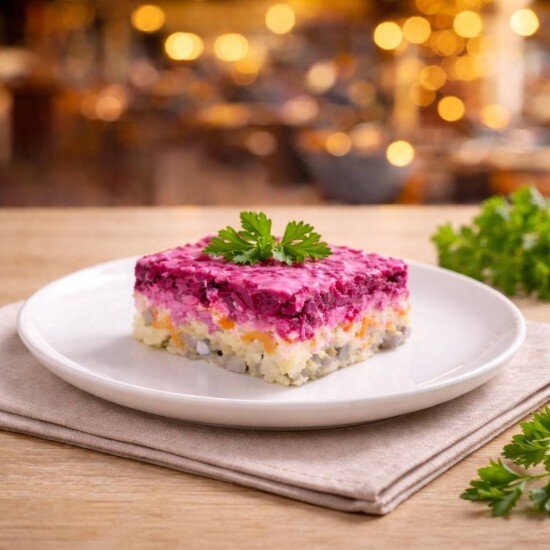 Салат СЕЛЬДЬ ПОД ШУБОЙ