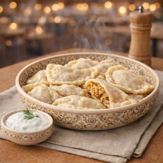 Вареники с квашенной капустой