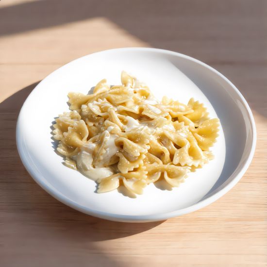 Макароны с сыром моцарелла  и сливочным маслом