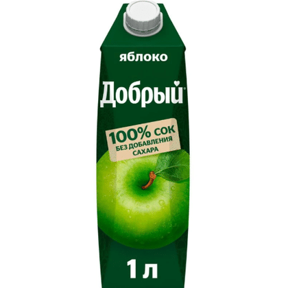 Сок Зеленое яблоко