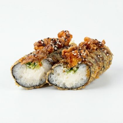 Хот дог темпура лосось