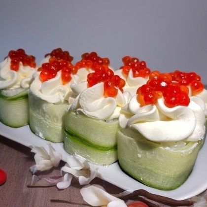 Каппа ролл с икрой