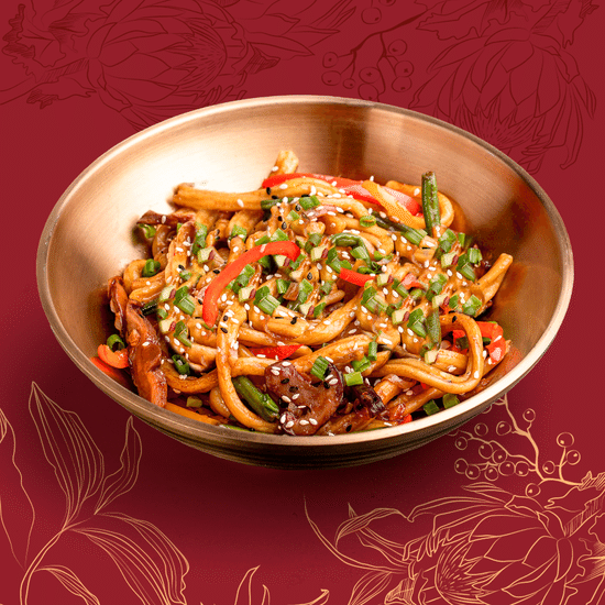 Вок Удон с овощами