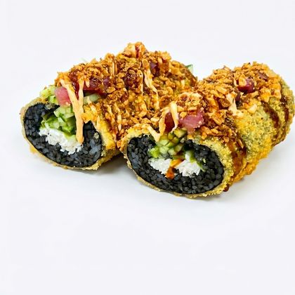 Хот дог темпура тунец