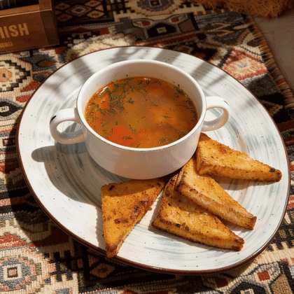 Уха с красной рыбой