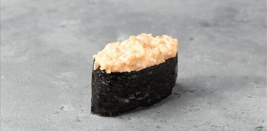 Острые суши с креветкой