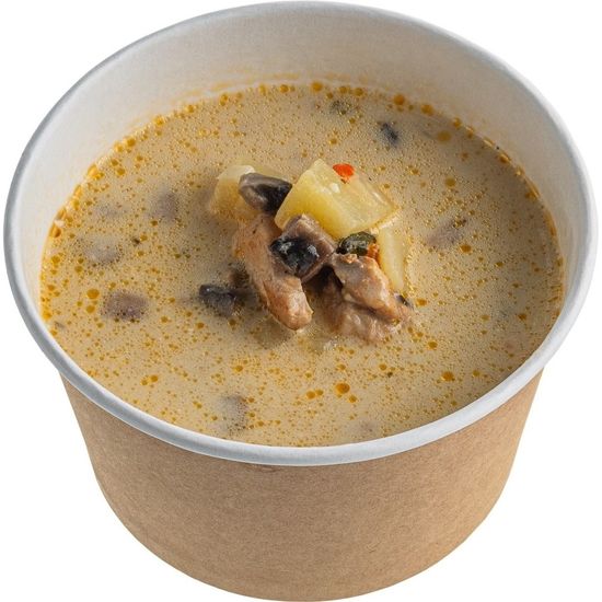 Суп грибной со сливками