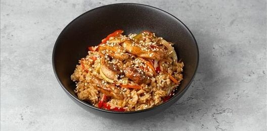 Рис с курицей