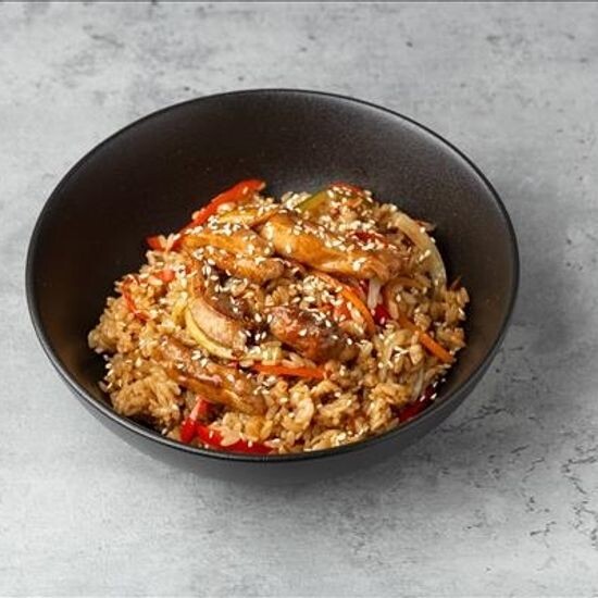 Рис с курицей