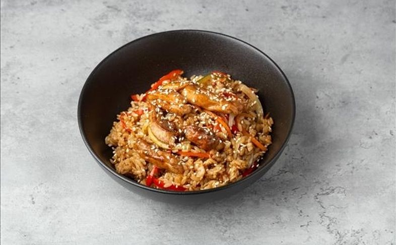 Рис с курицей