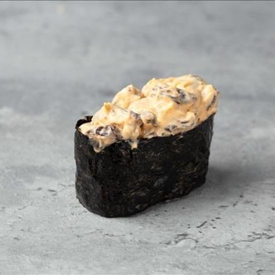 Острые суши с мидиями